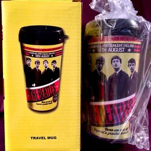 Beatles 16 ounce plastic tumbler